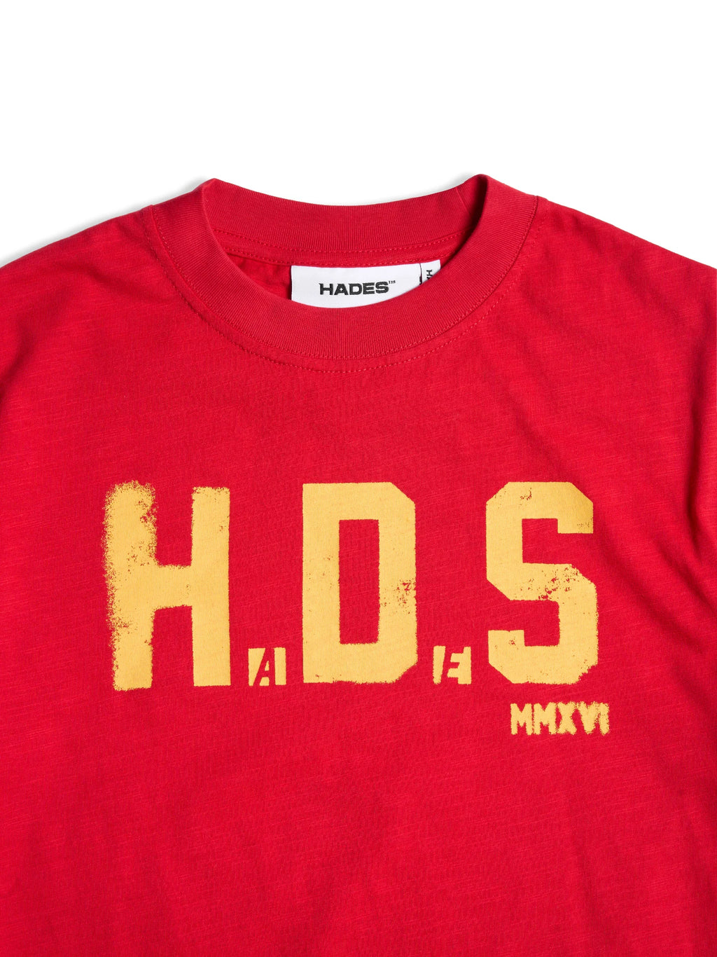 HADES ARCHIVE BABY TEE - RED