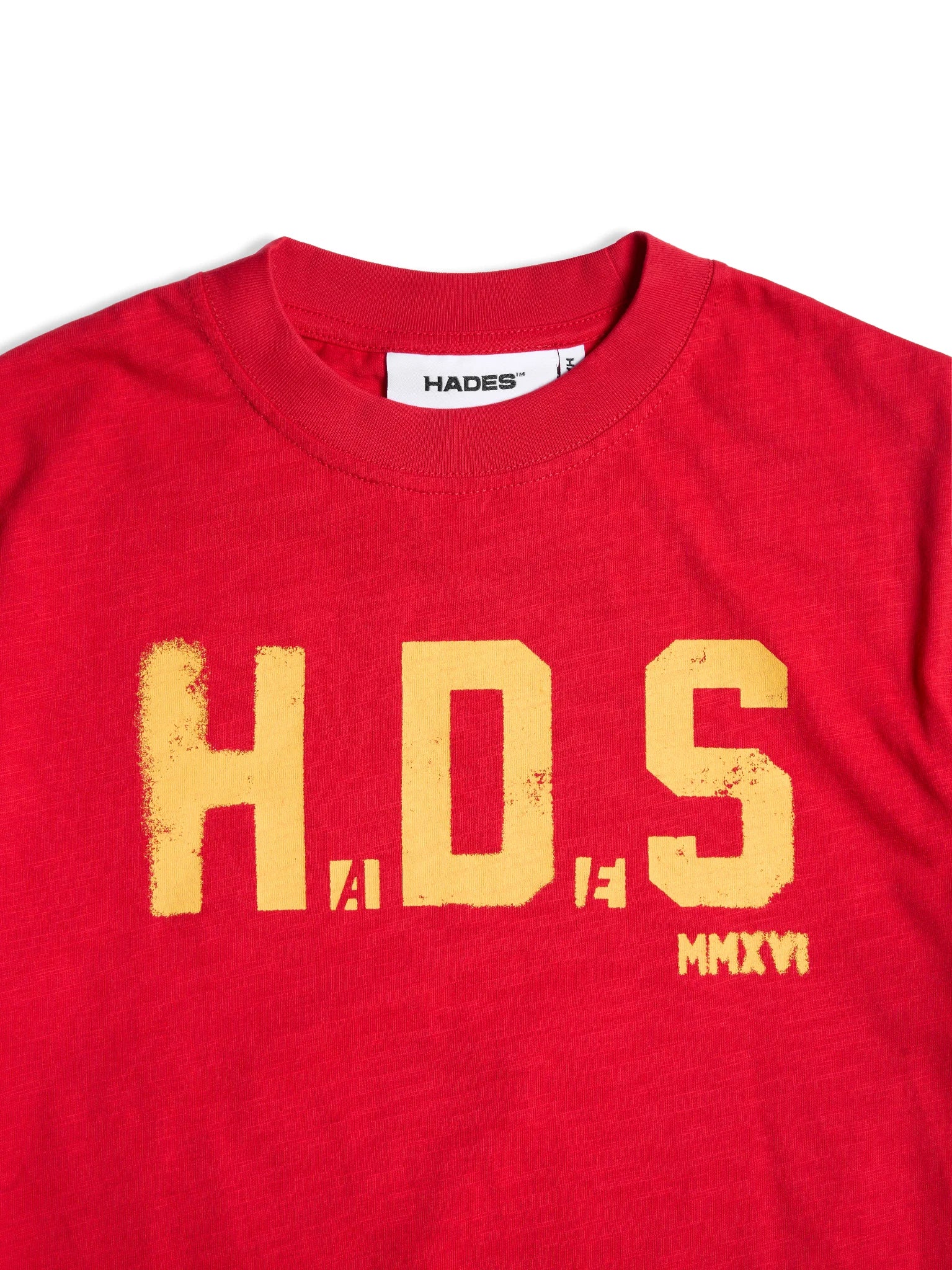 HADES ARCHIVE BABY TEE - RED