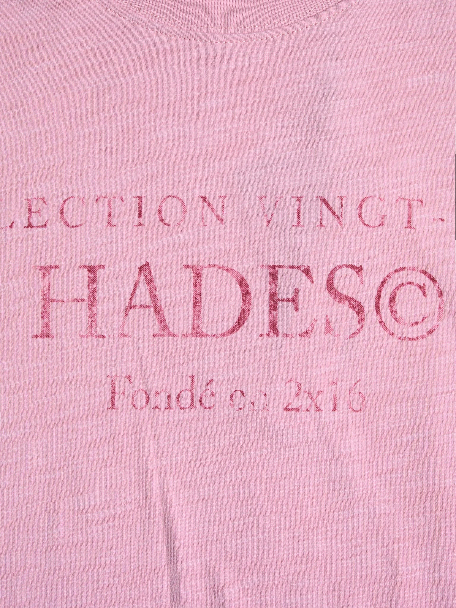 HADES ETE CLUB TEE - PINK