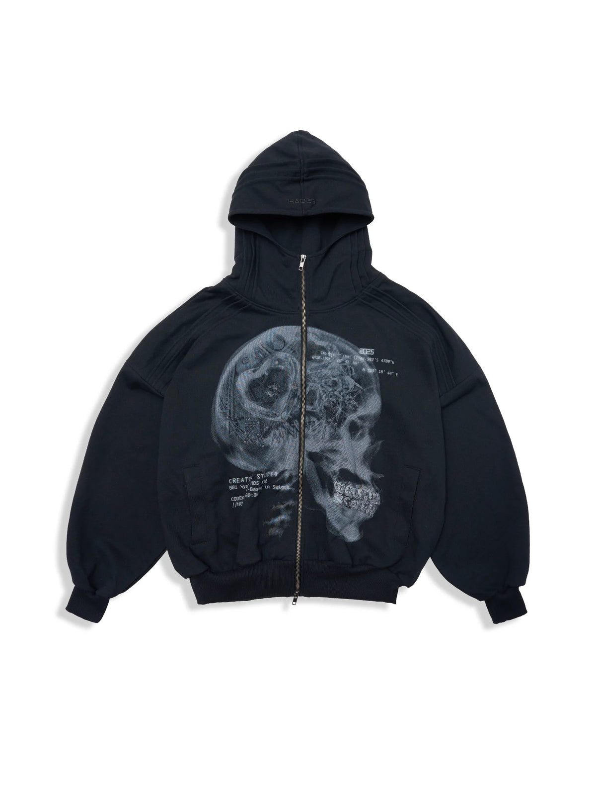 HADES X-RAY VISION ZIP HOODIE