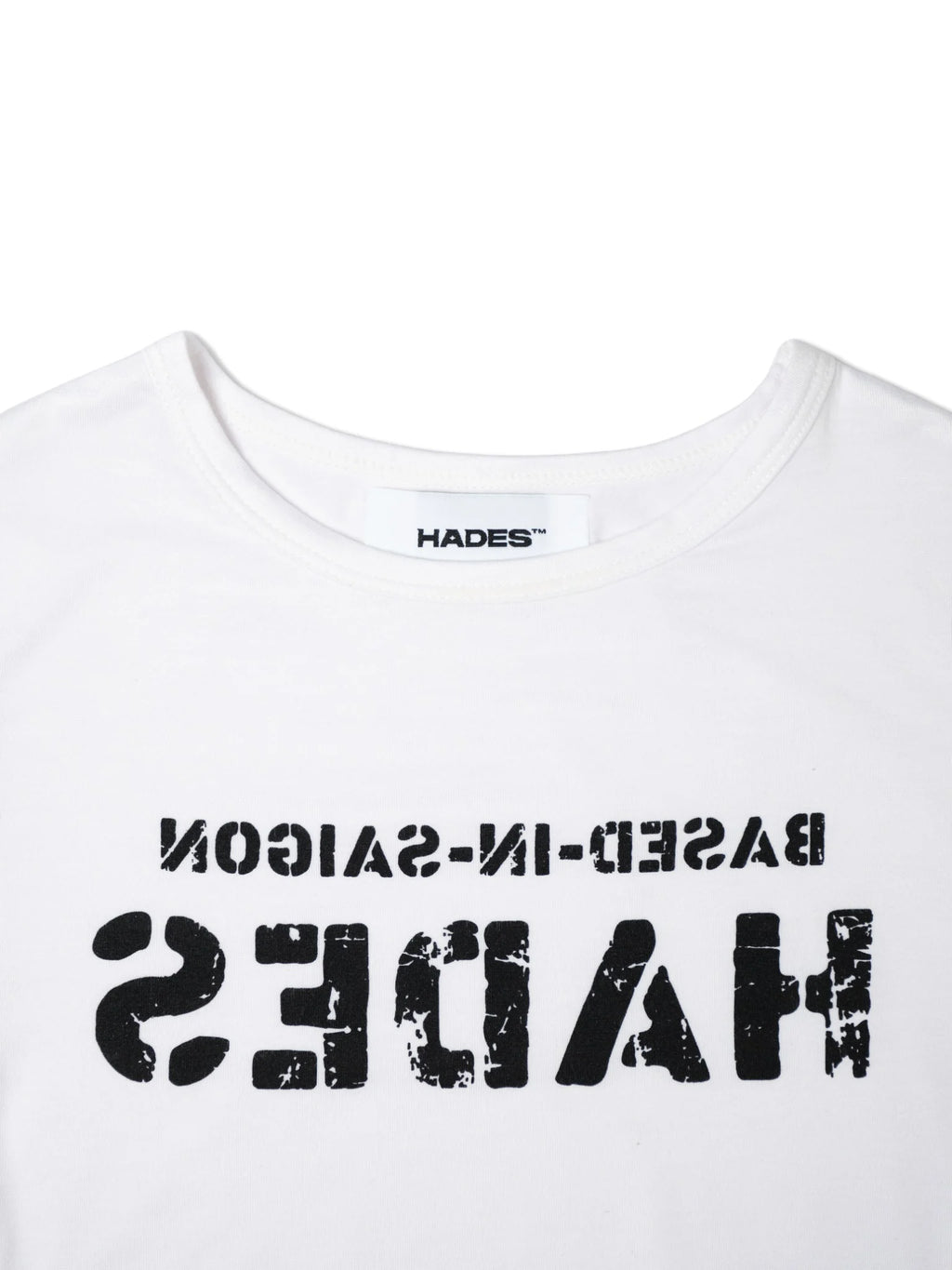 HADES INVERTED TEE - WHITE