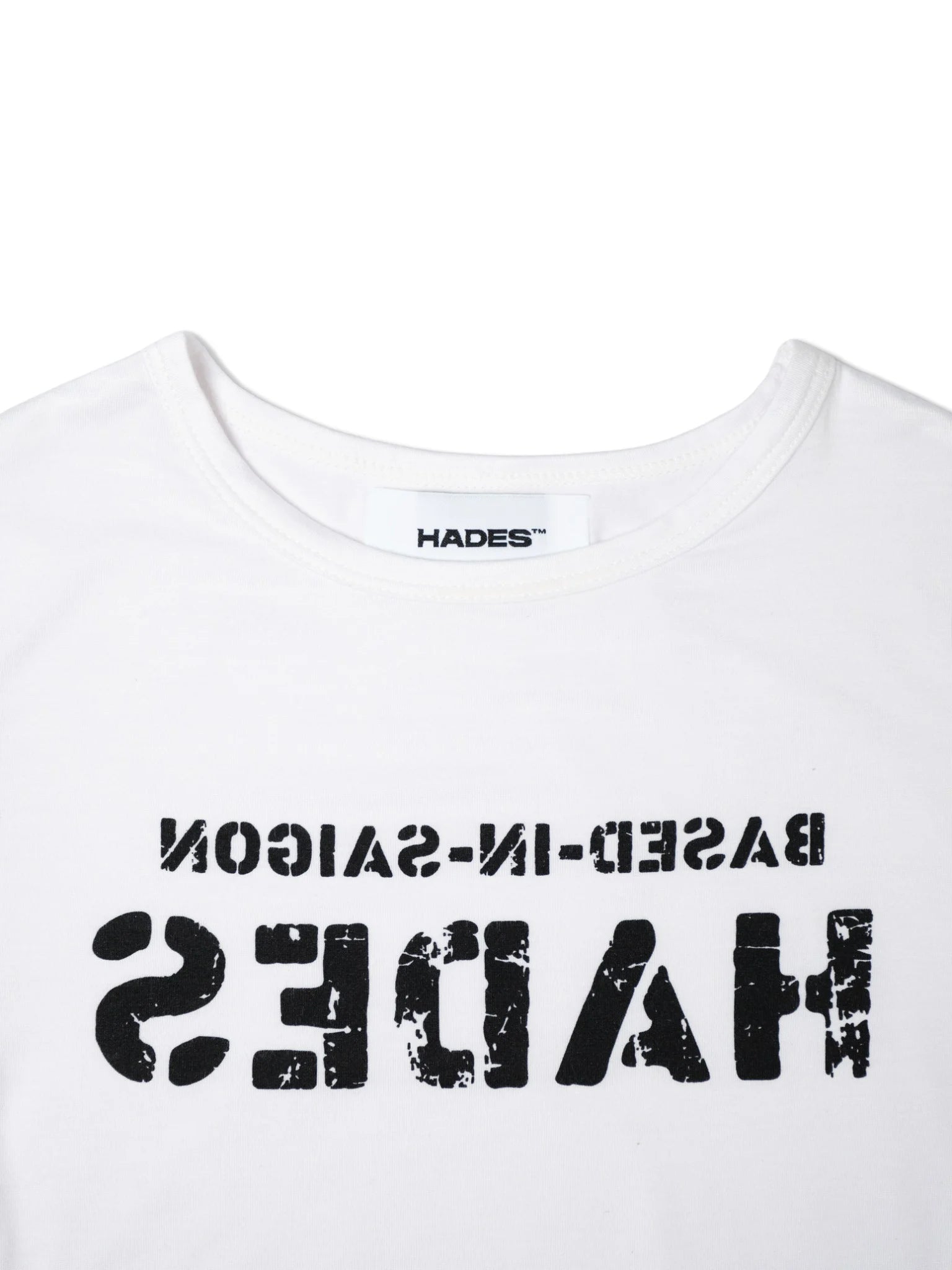 HADES INVERTED TEE - WHITE