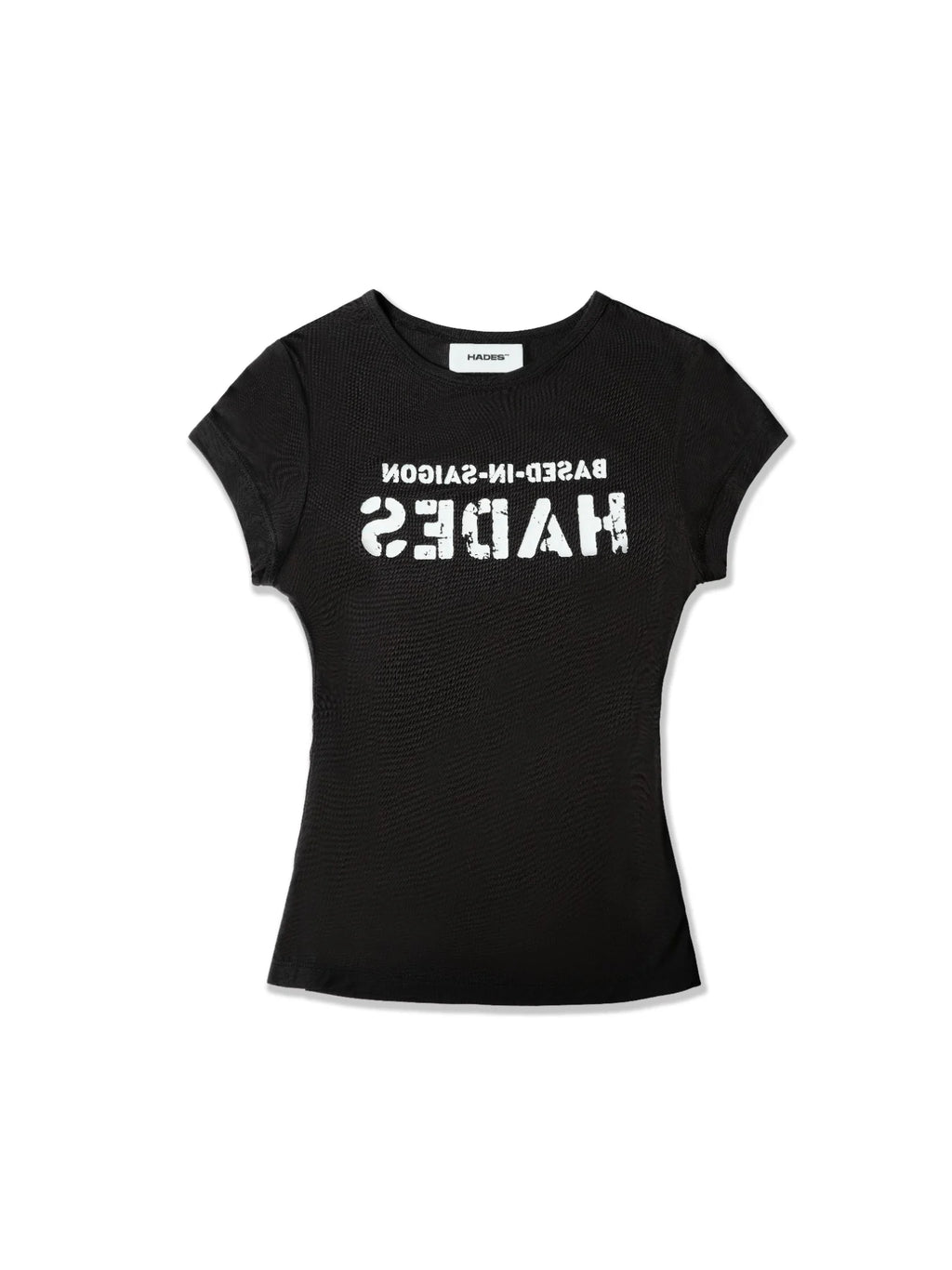 HADES INVERTED TEE - BLACK