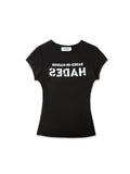 HADES INVERTED TEE - BLACK
