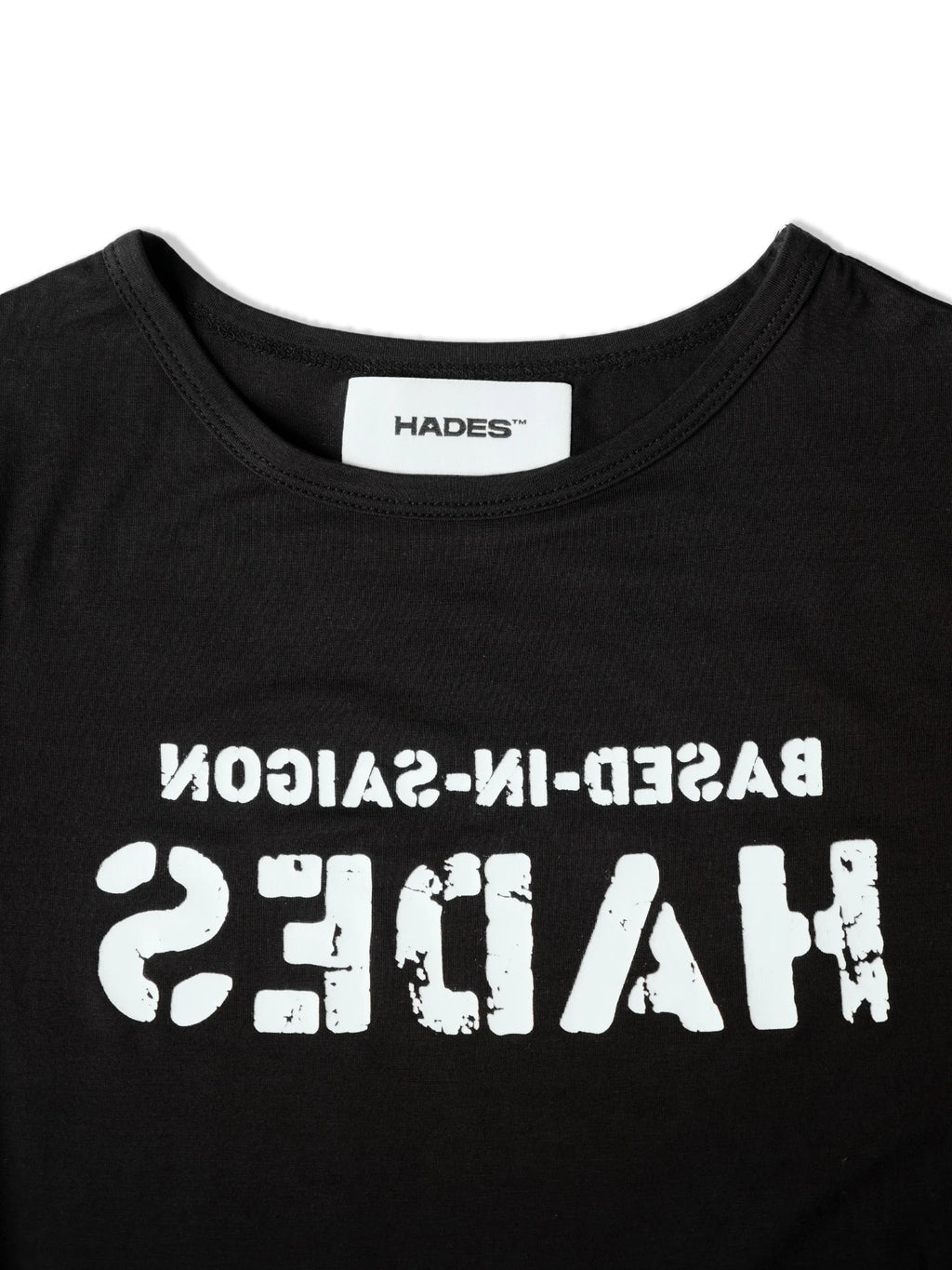 HADES INVERTED TEE - BLACK