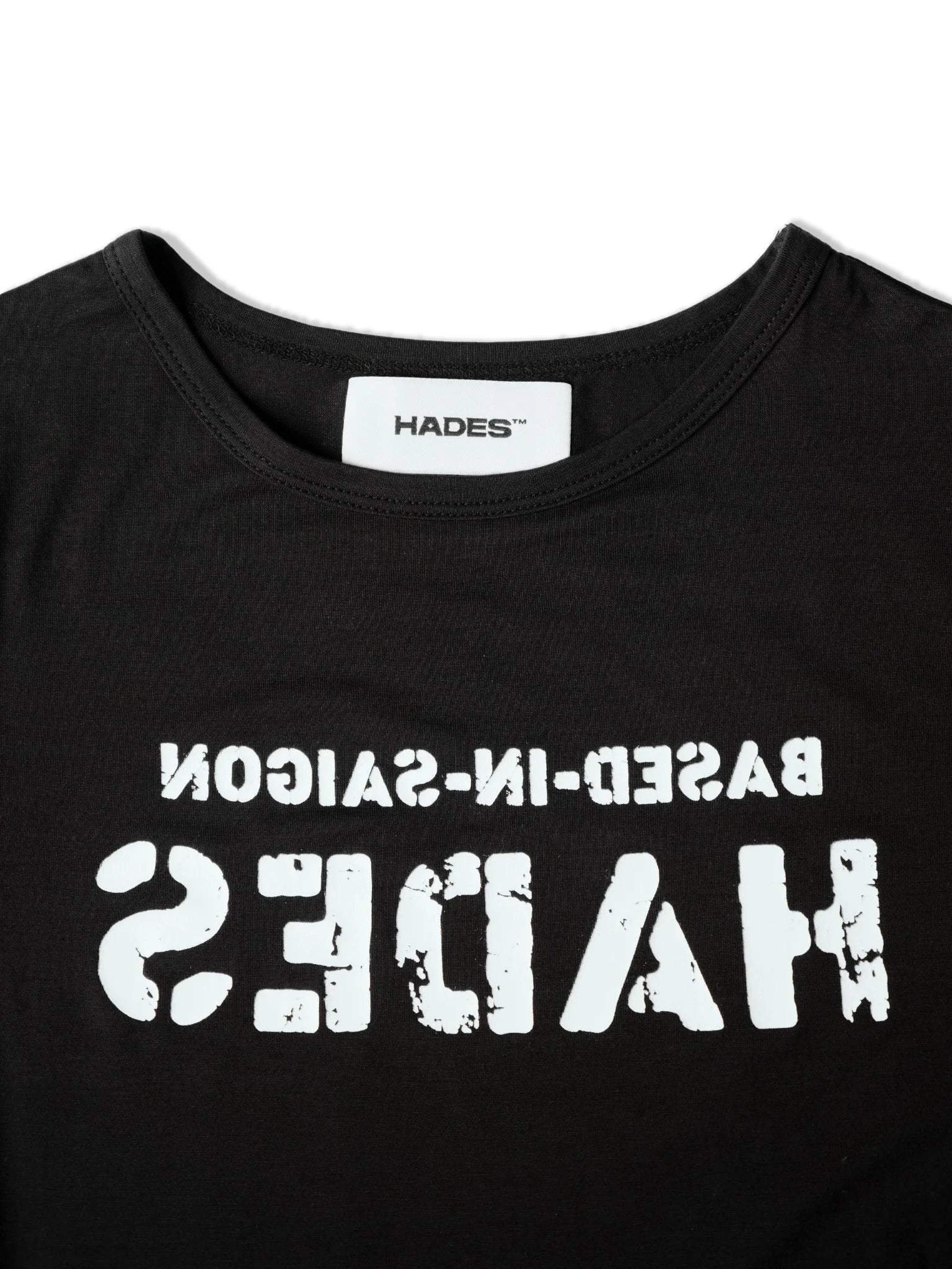 HADES INVERTED TEE - BLACK