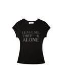 HADES NO ENTRY TEE - BLACK