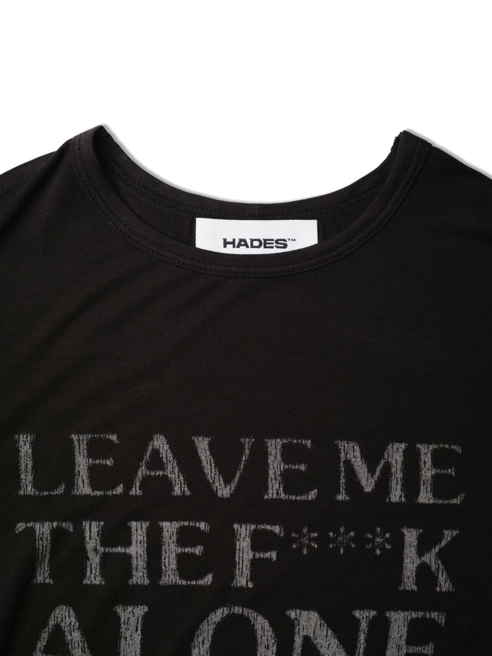 HADES NO ENTRY TEE - BLACK