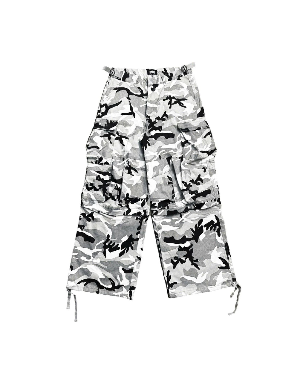 MBI 2IN1 FADED MILI PANTS - PANDA CAMO