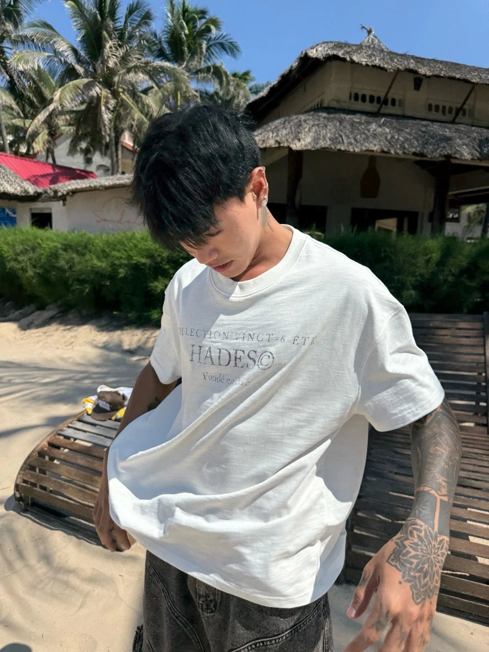HADES ETE CLUB TEE - WHITE