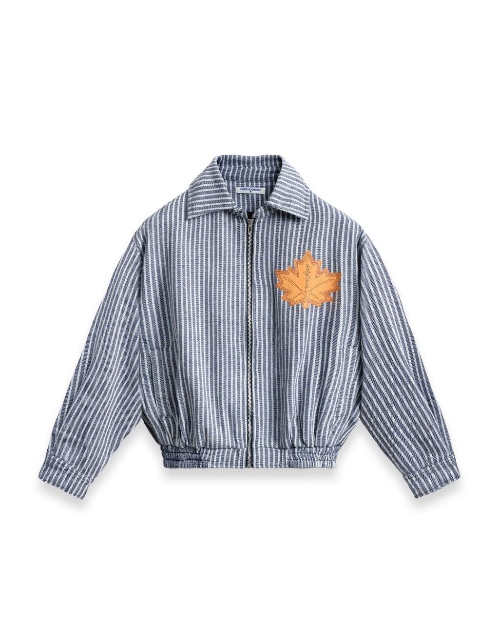 DIRTYCOINS ÁO KHOÁC BOMBER STRIPED MAPLE LEAF