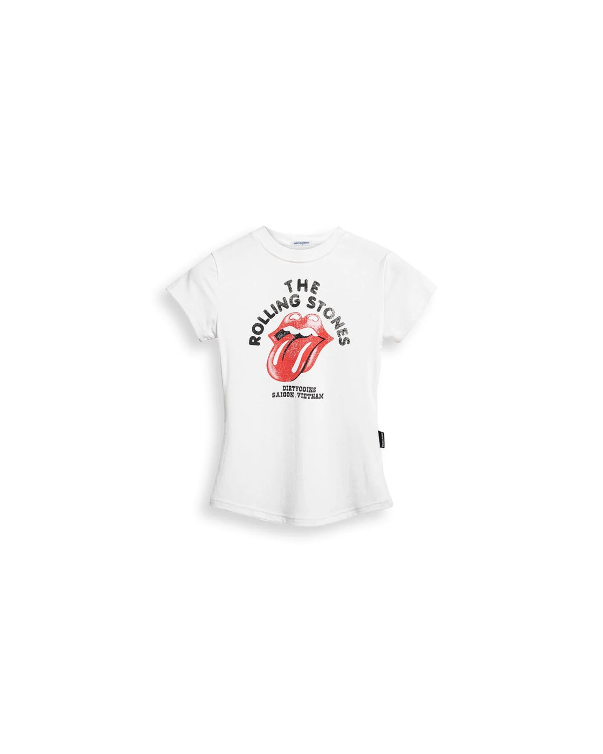 DIRTYCOINS ÁO THUN FITTED BABY TEE DCXRS VINTAGE TONGUE