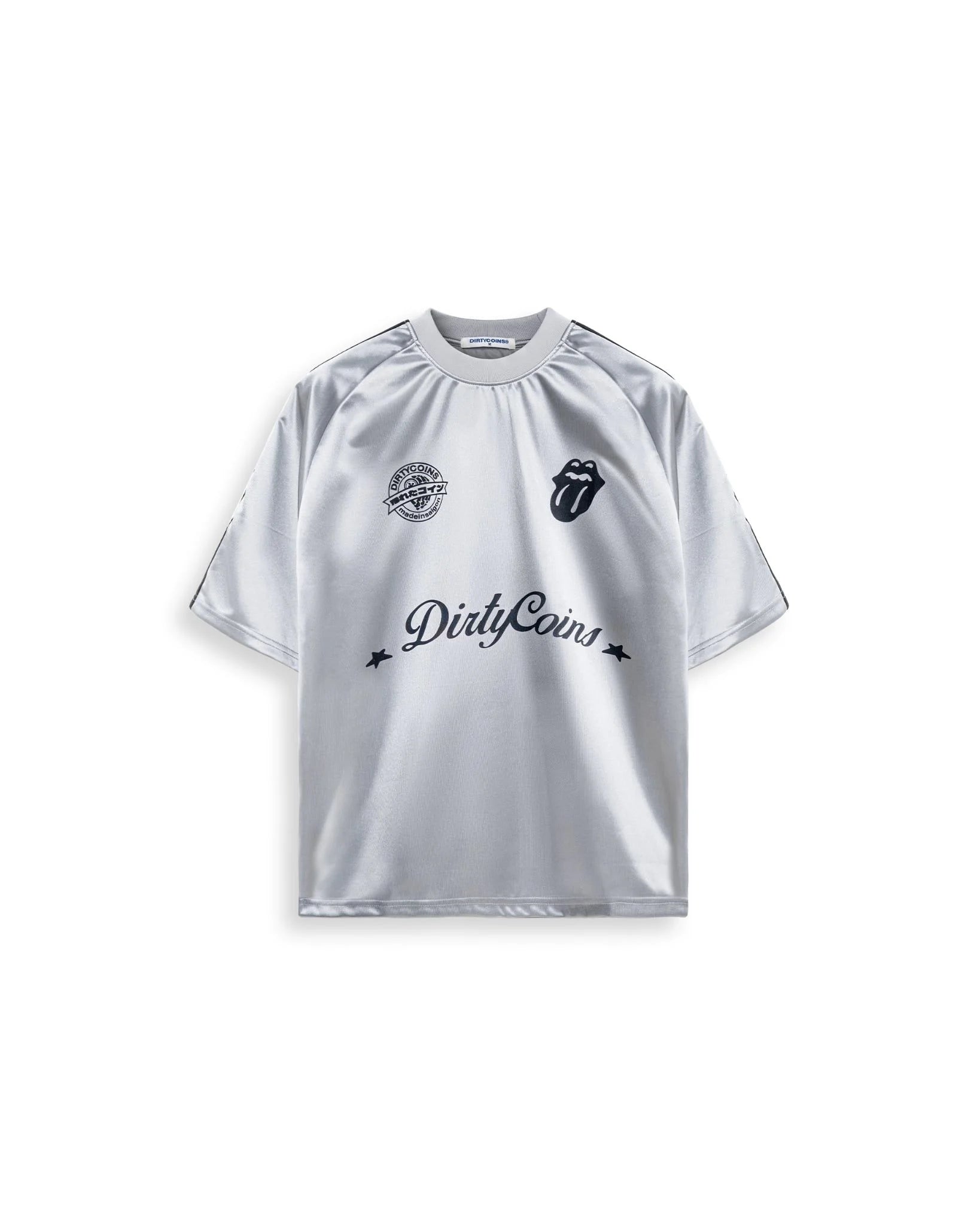 DIRTYCOINS ÁO JERSEY SOCCER DCXRS LOGO GLOSSY