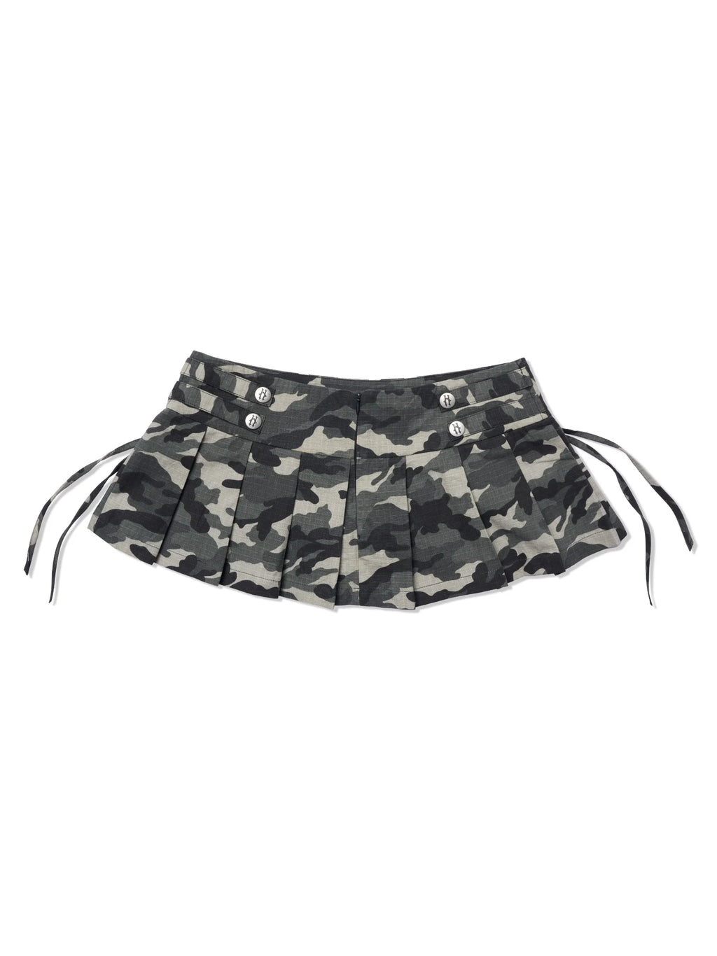 HADES KHAKI CAMO MINI SKIRT