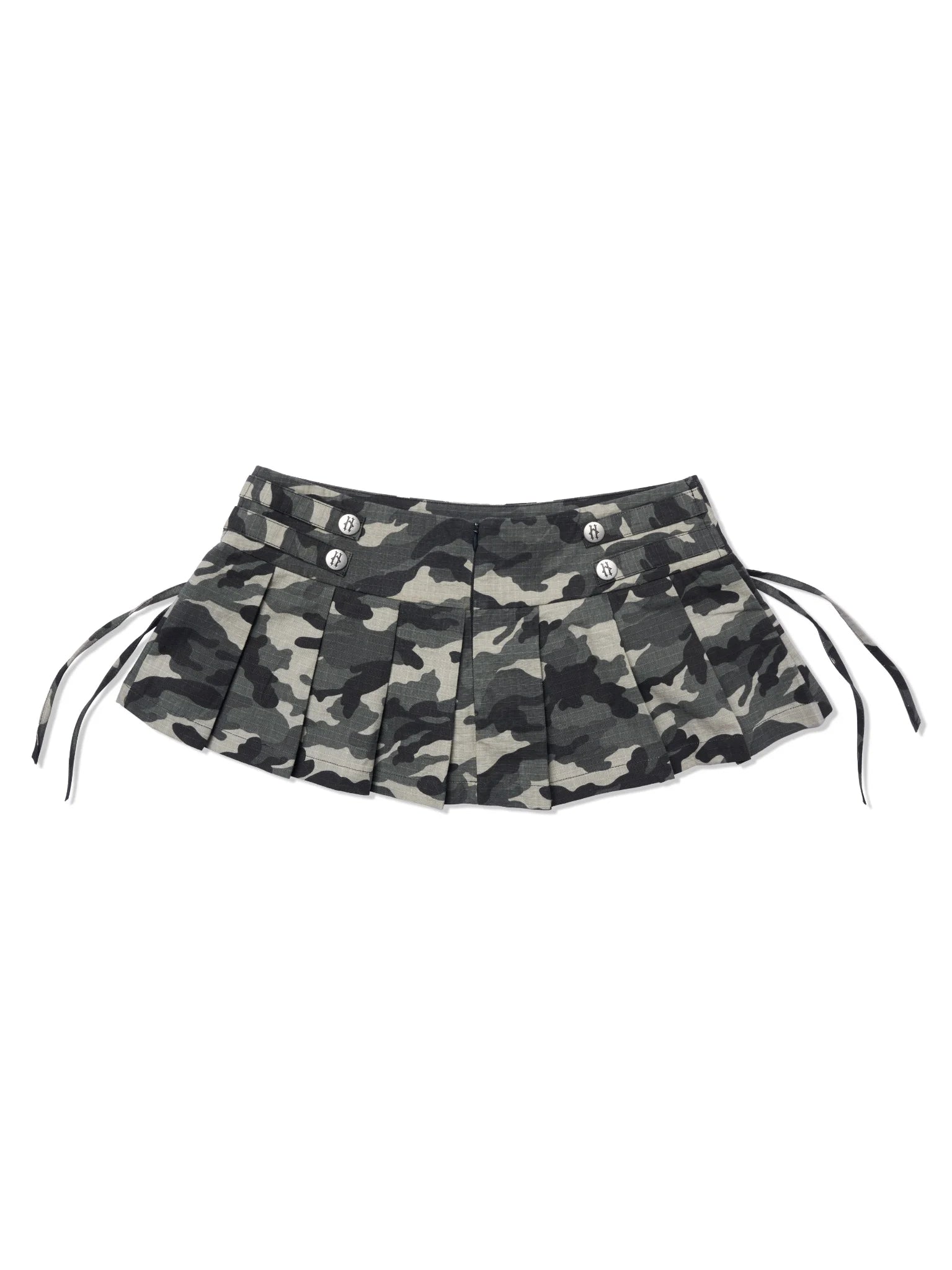 HADES KHAKI CAMO MINI SKIRT