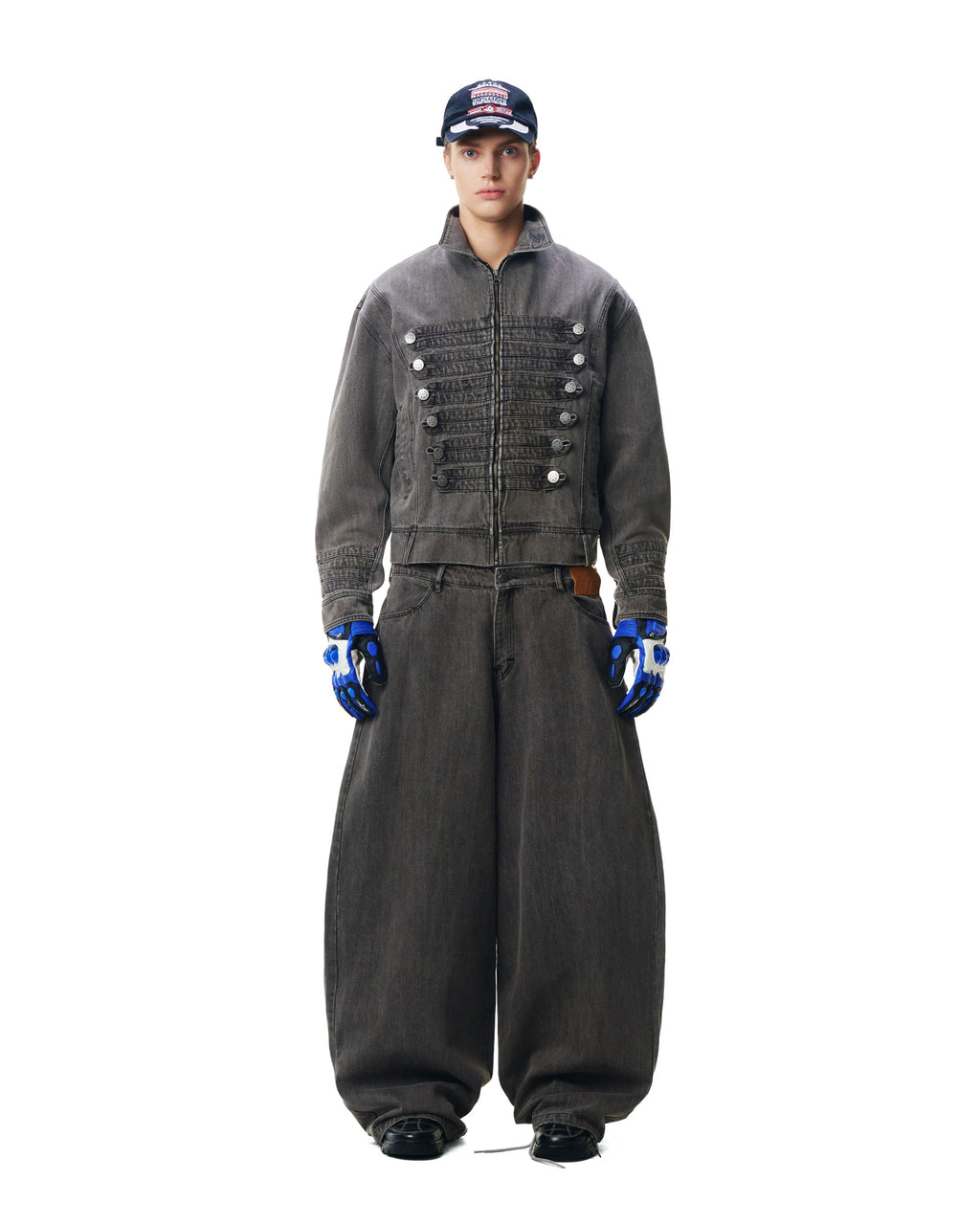 INSANE ROYAL JACKET - LIGHT GREY