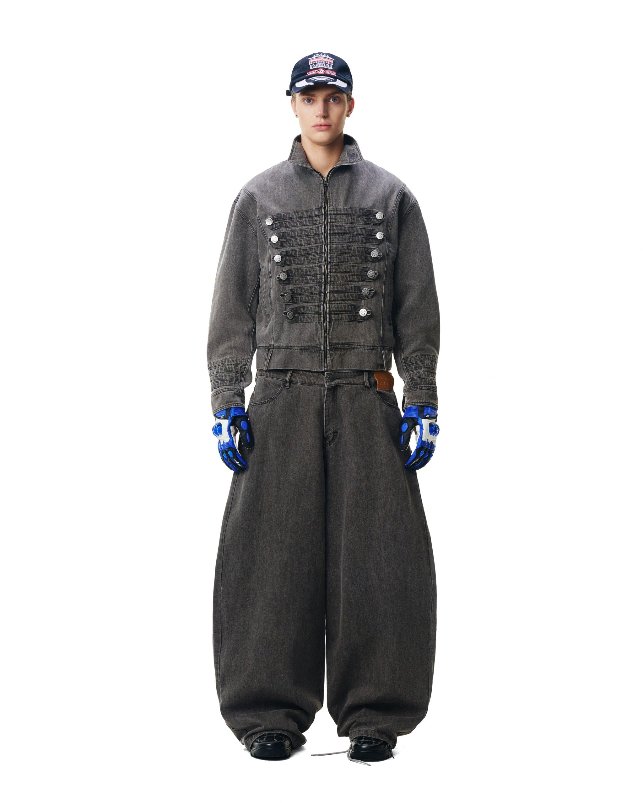 INSANE ROYAL JACKET - LIGHT GREY