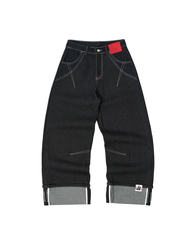 INSANE FOLDLOCK RAW DENIM PANTS