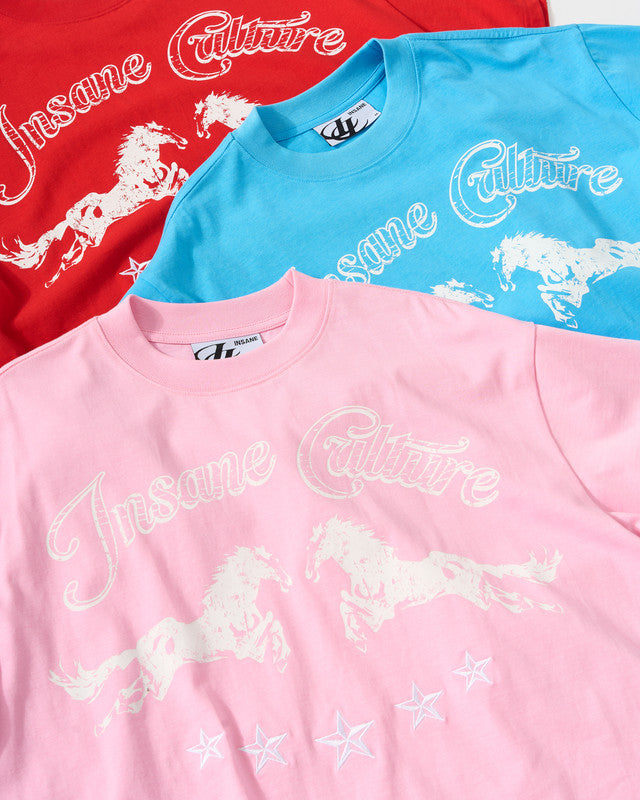INSANE TWIN HORSE TEE