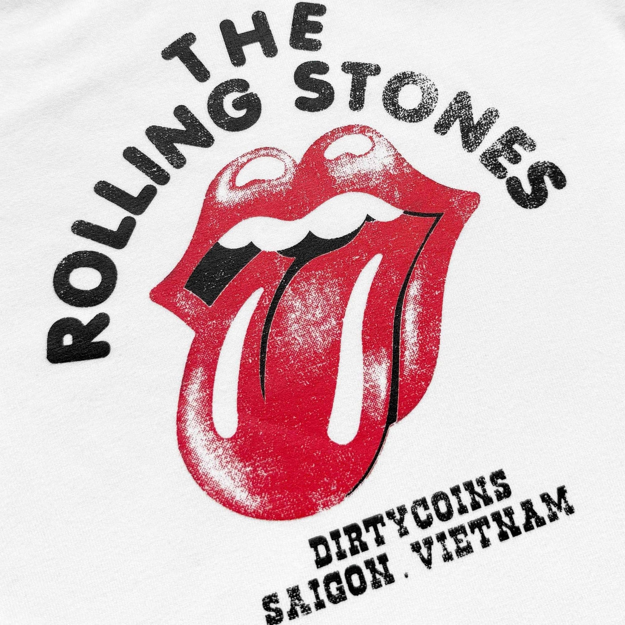 DIRTYCOINS ÁO THUN FITTED BABY TEE DCXRS VINTAGE TONGUE