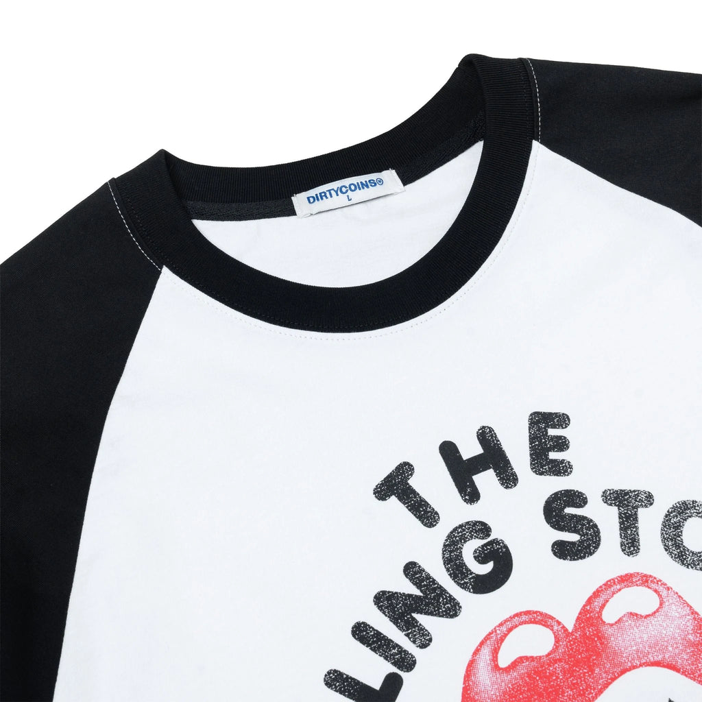 DIRTYCOINS ÁO THUN TAY DÀI RAGLAN DCXRS FADED PRINT