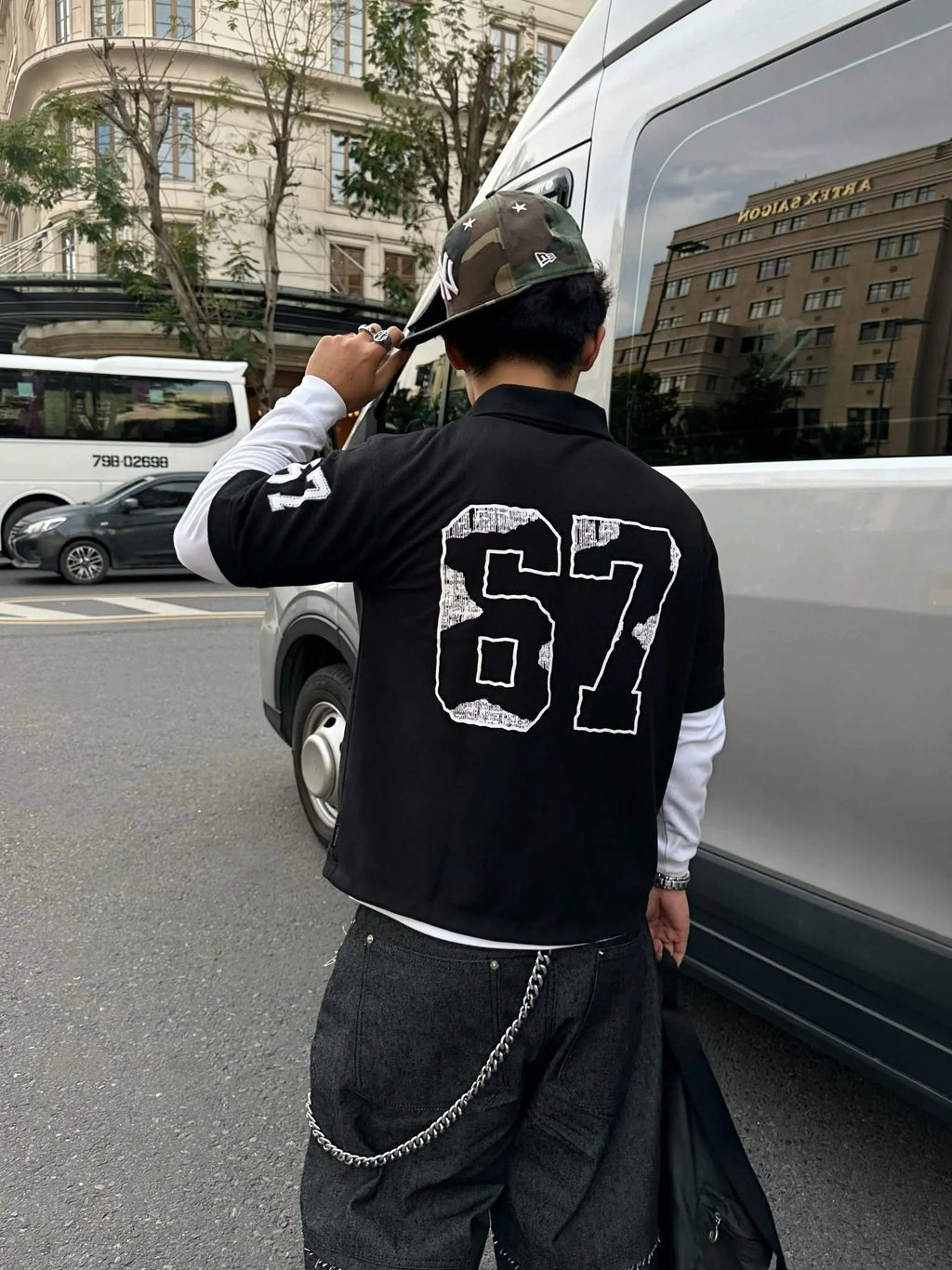 DIRTYCOINS ÁO THUN POLO DCXRS CLASSIC PATCHES