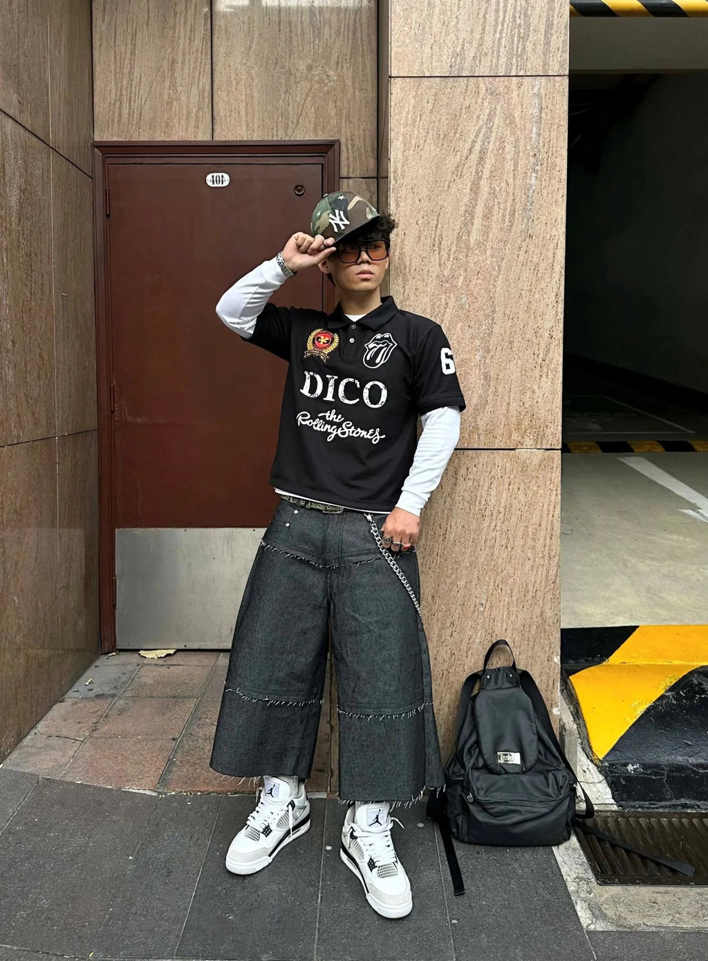 DIRTYCOINS ÁO THUN POLO DCXRS CLASSIC PATCHES