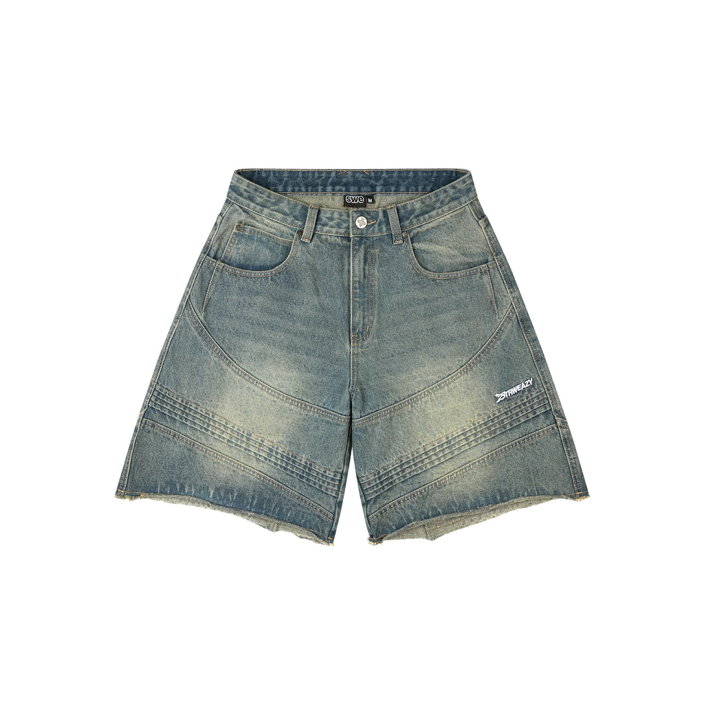 SWE MOTO DENIM SHORTS