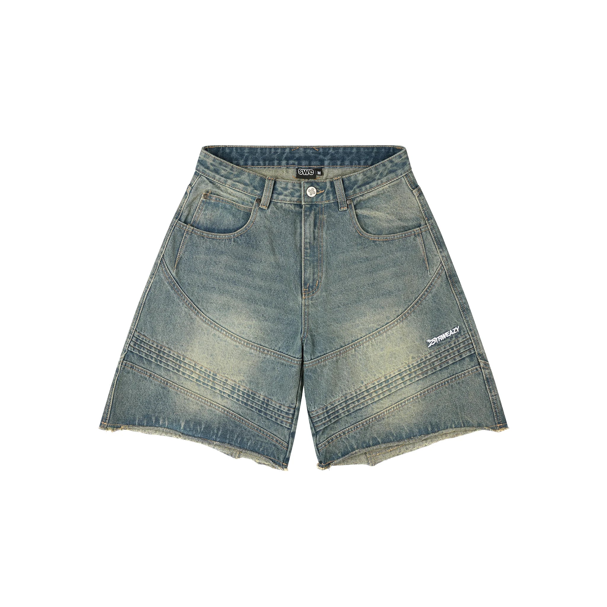 SWE MOTO DENIM SHORTS