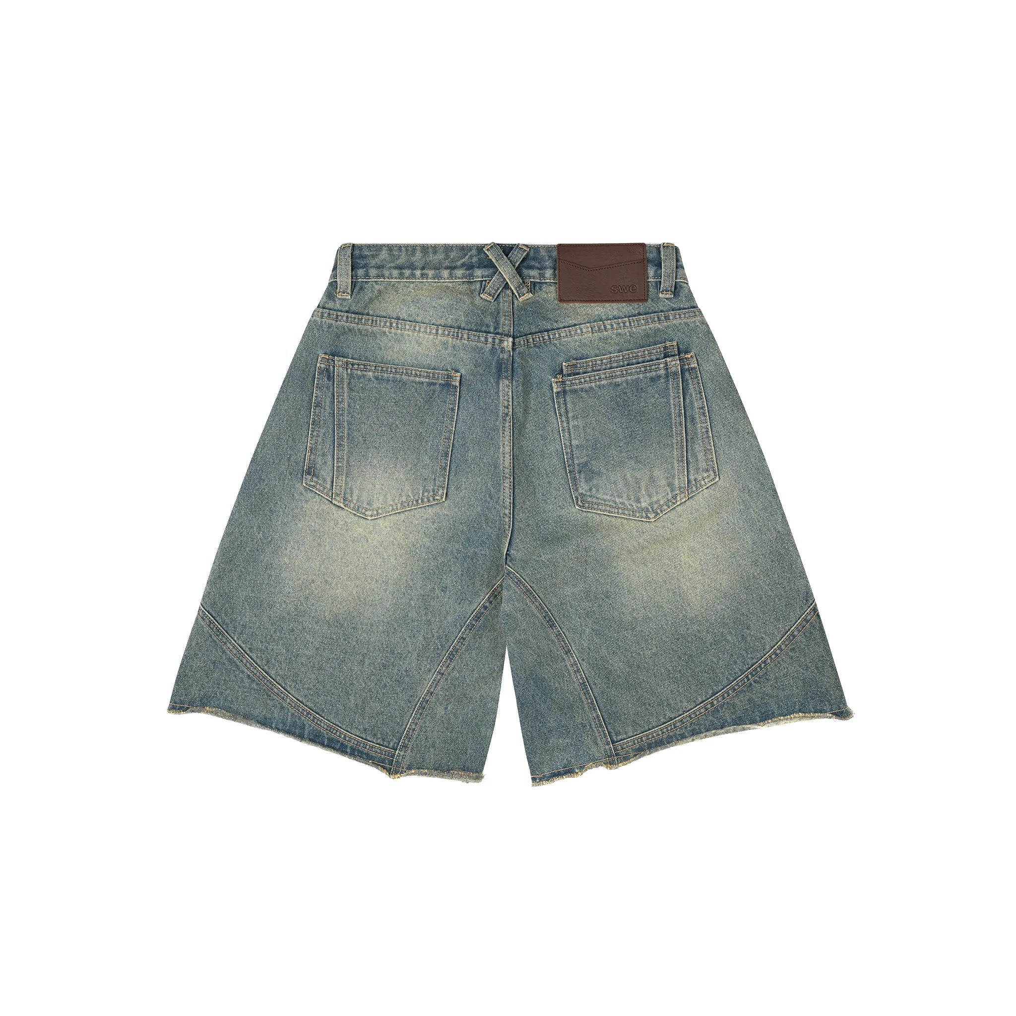 SWE MOTO DENIM SHORTS