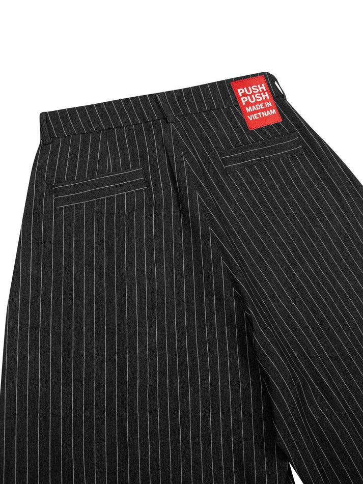 PUSH PUSH PINSTRIPE JORT