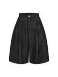 PUSH PUSH PINSTRIPE JORT
