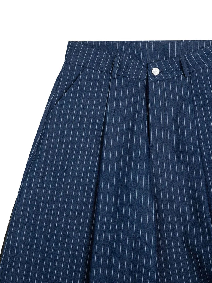 PUSH PUSH PINSTRIPE JORT