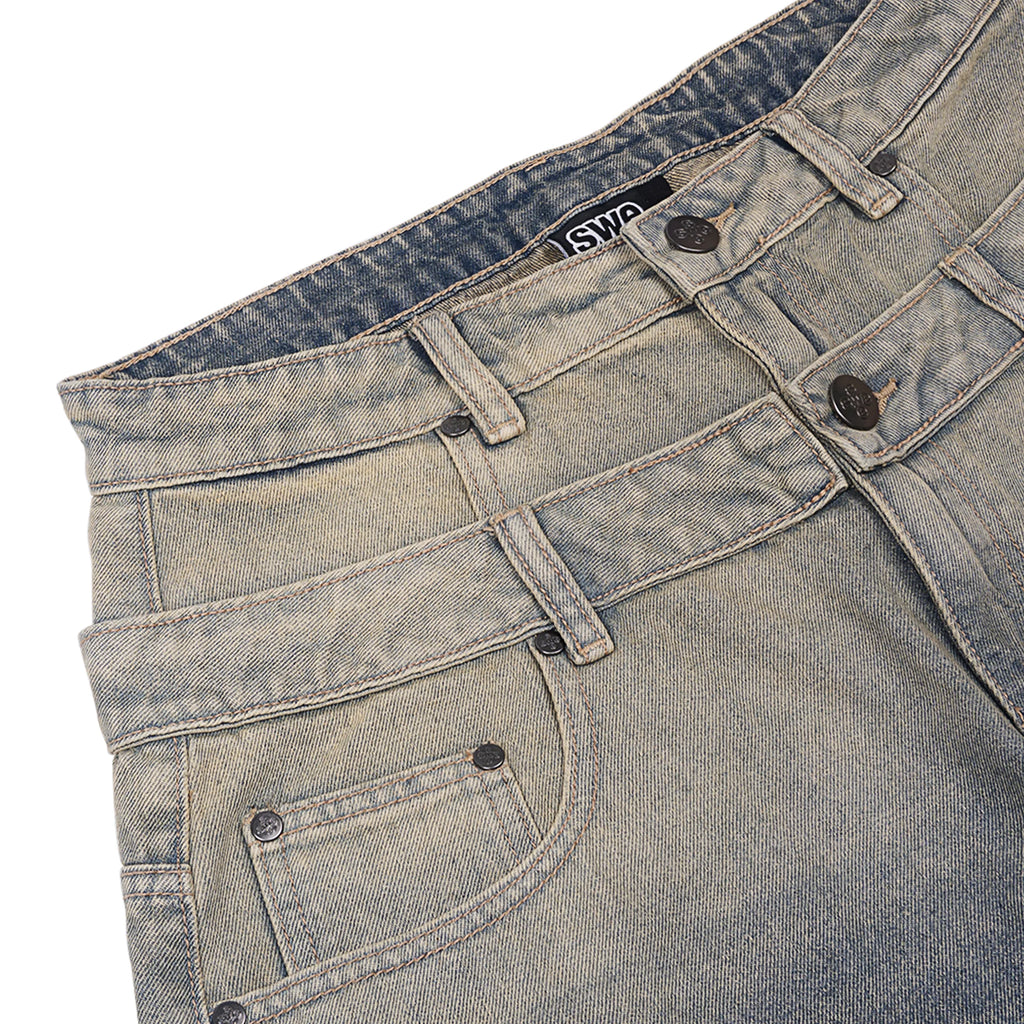 SWE DOUBLE WAIST JEANS
