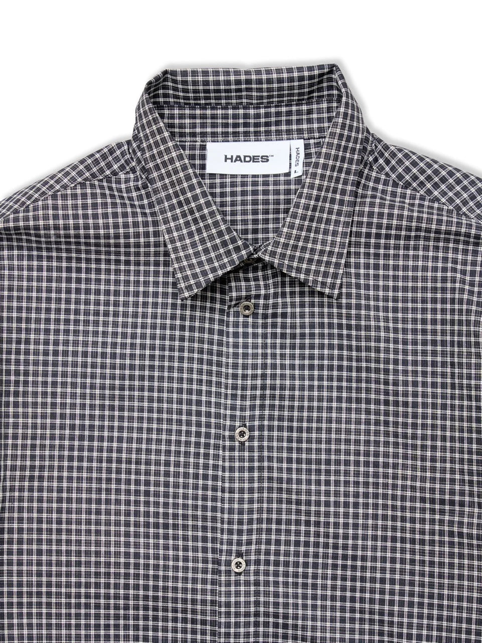 HADES THREADLINE SHIRT - BLACK