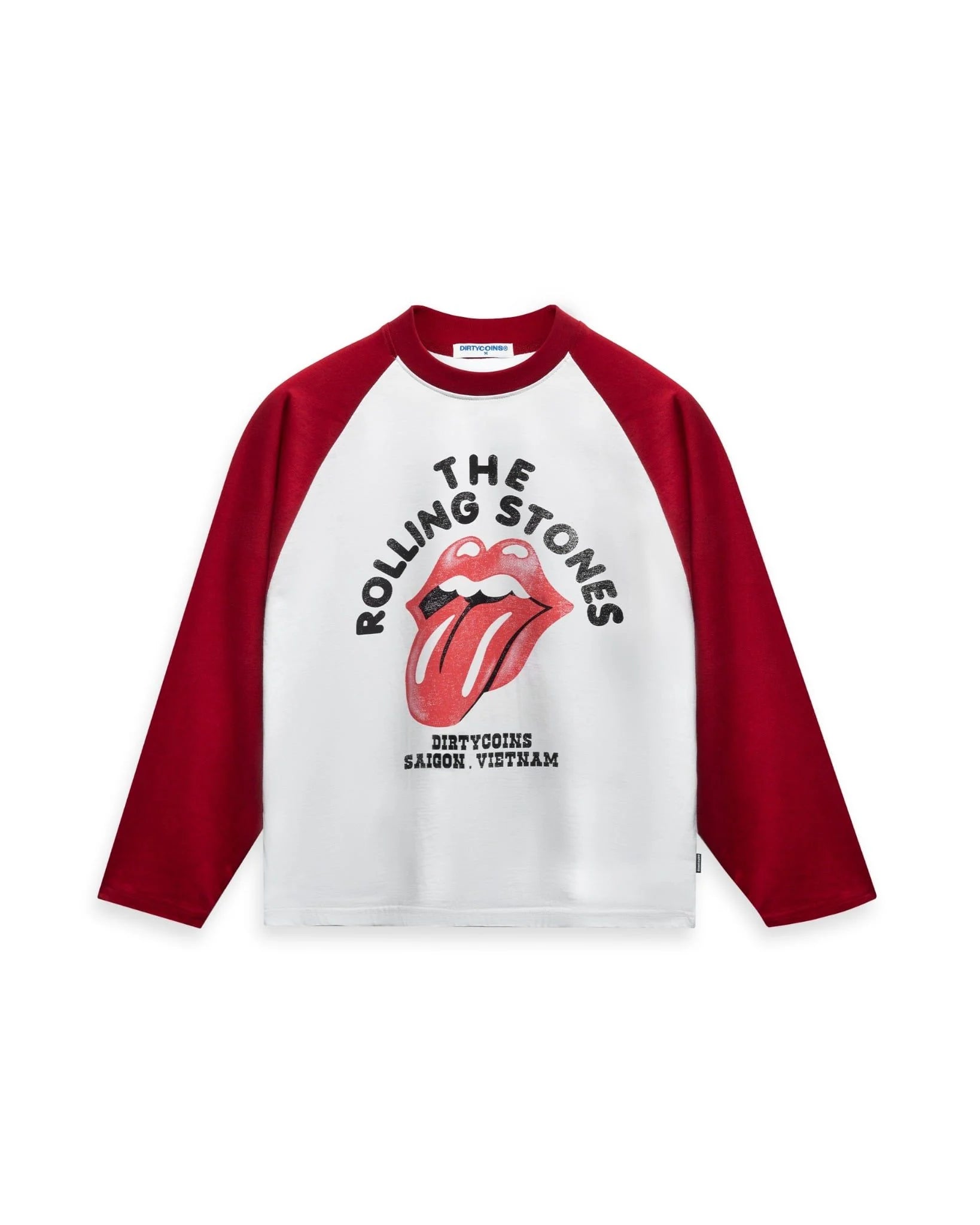 DIRTYCOINS ÁO THUN TAY DÀI RAGLAN DCXRS FADED PRINT