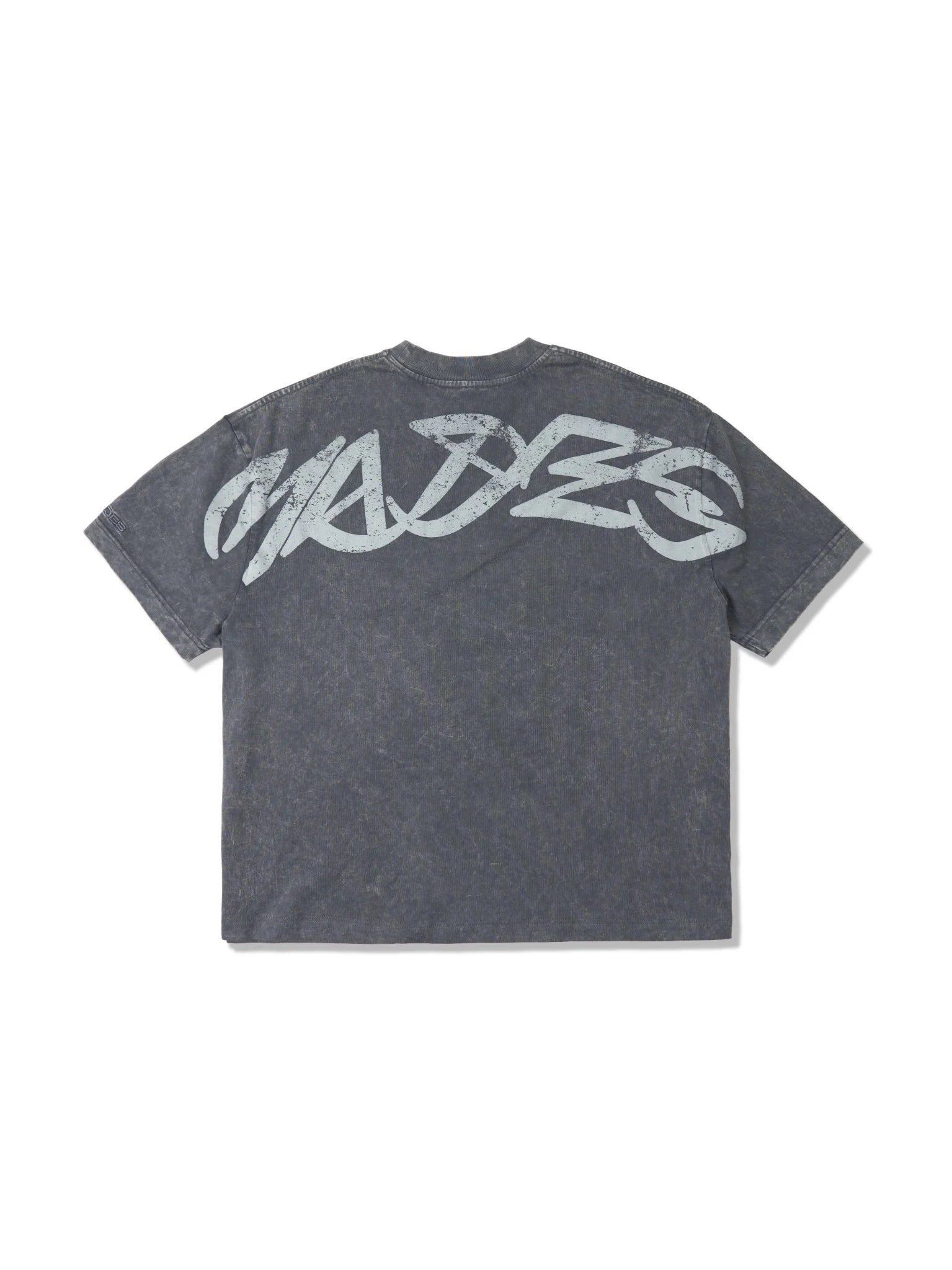 HADES FLORAL POCKET TEE - GREY WASH