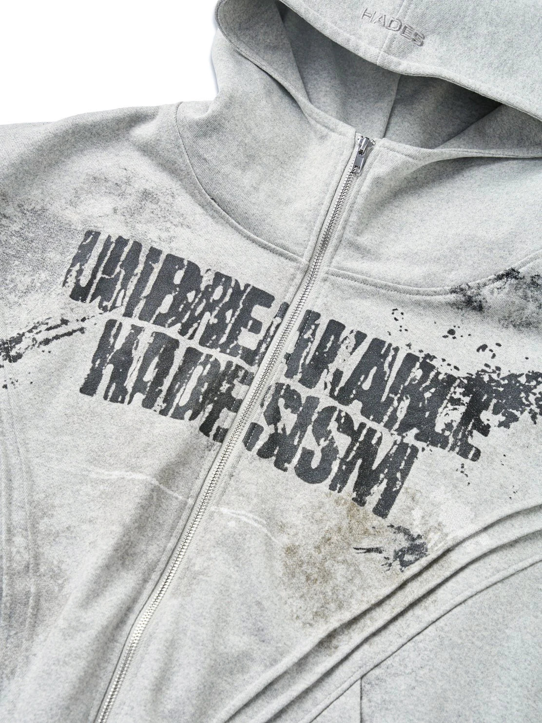 HADES ROCK SOLID ZIP HOODIE
