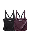 ISME PRIVATE CLUB WHISKEY LEATHER TANKTOP