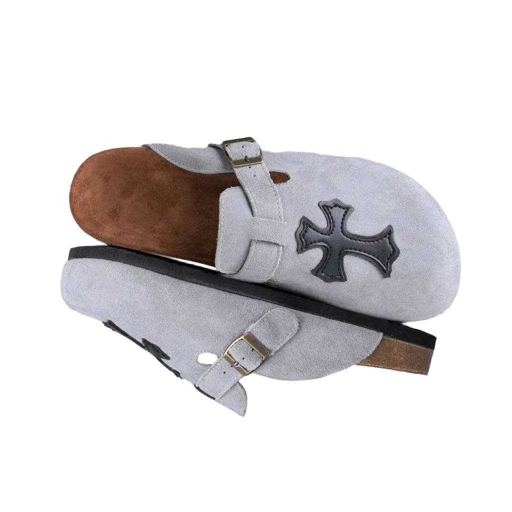 RENCHO SUEDE MULE BOSTON