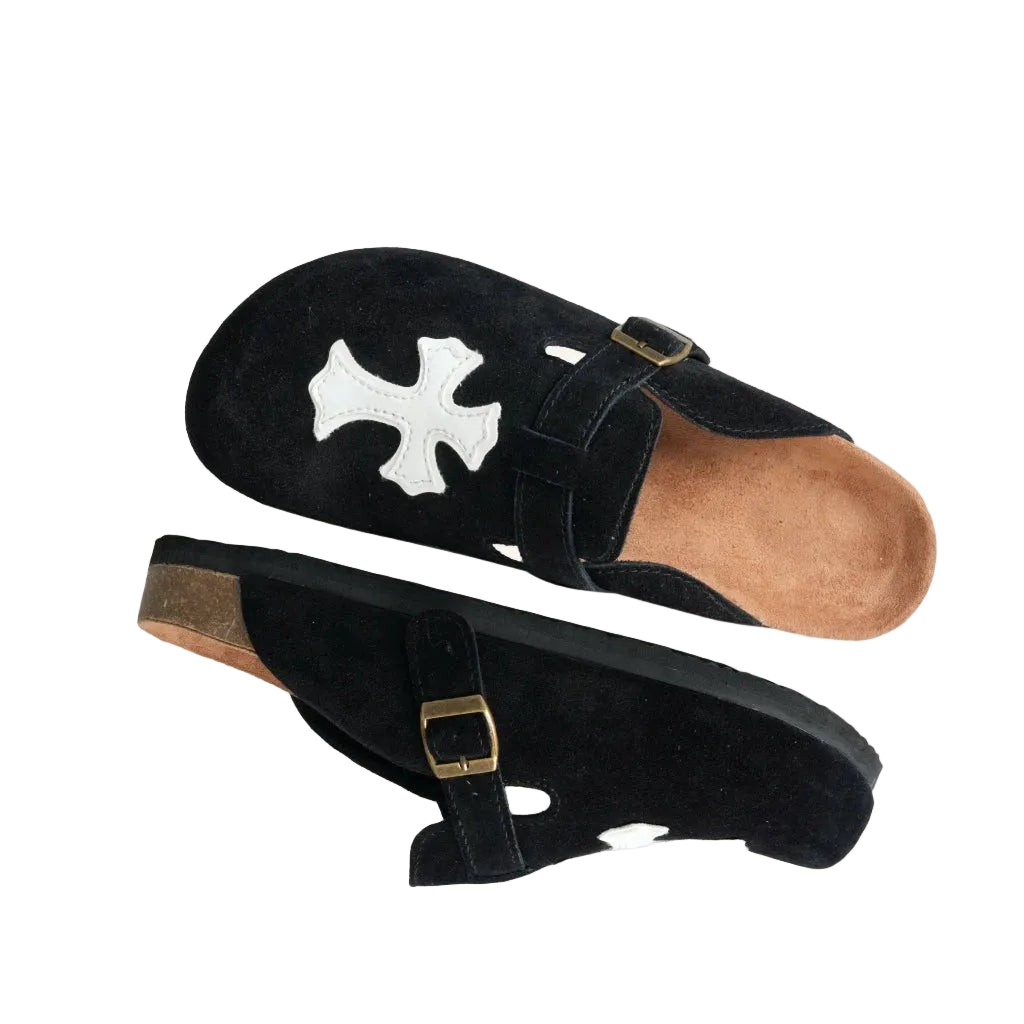 RENCHO SUEDE MULE BOSTON