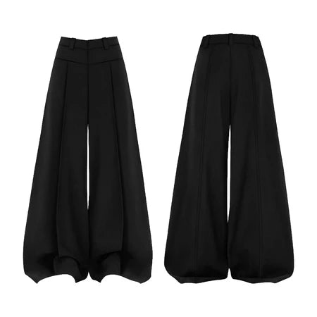 KILL SYSTEM EMERALD WIDE-LEG TROUSERS