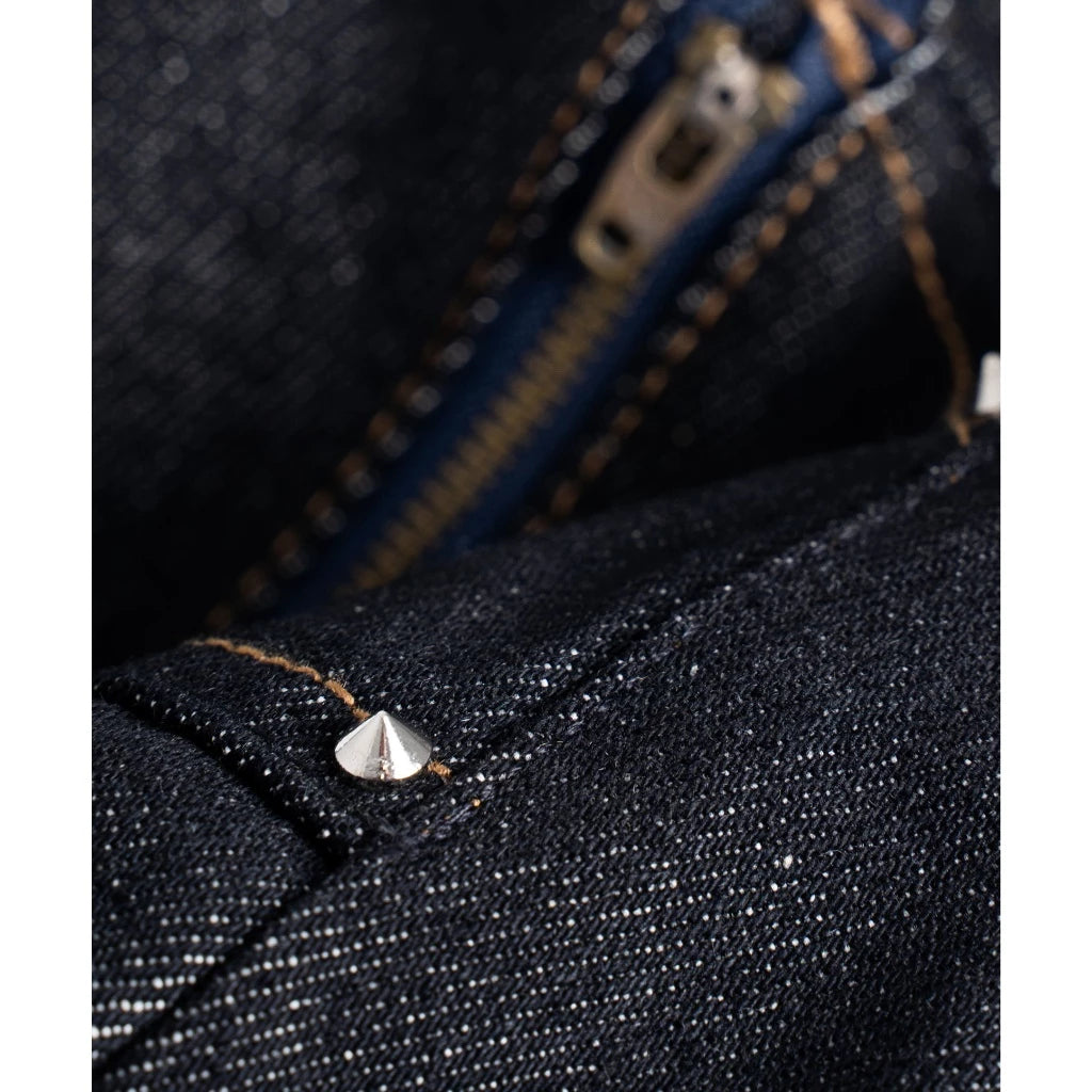 VEINDALS RAW DENIM BAGGY JEANS