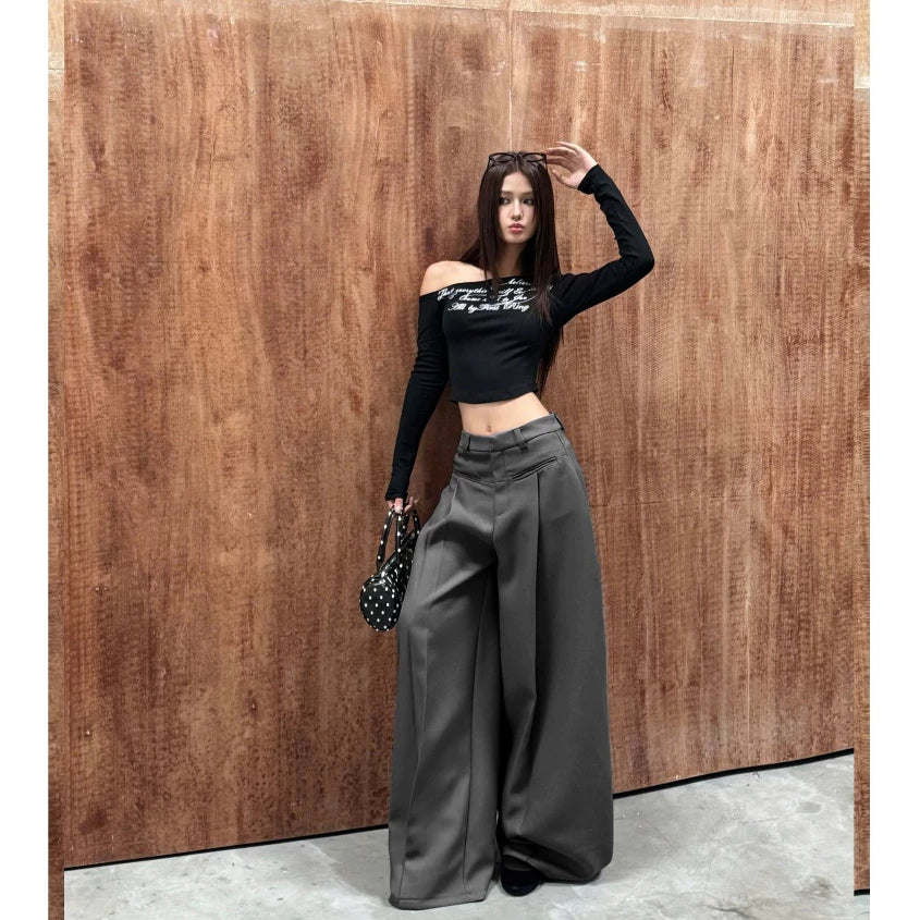 KILL SYSTEM EMERALD WIDE-LEG TROUSERS