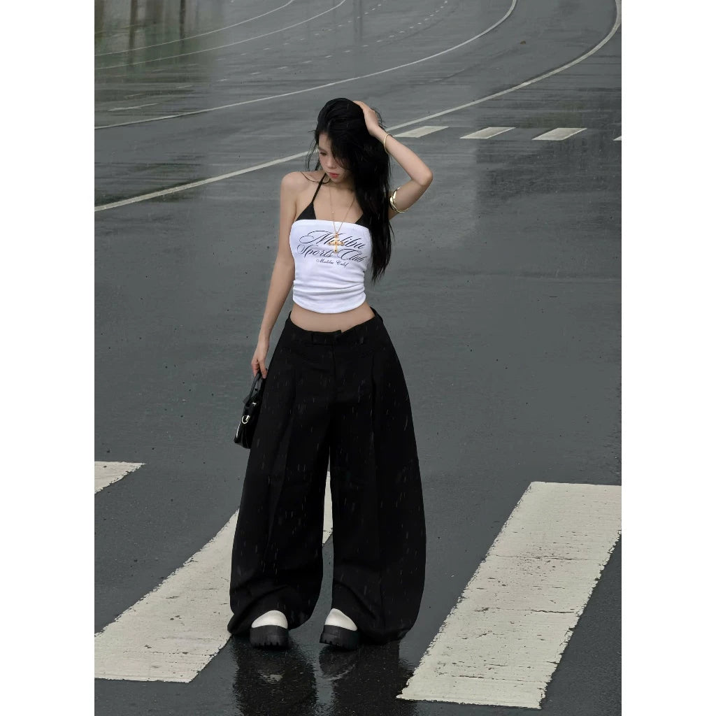 KILL SYSTEM EMERALD WIDE-LEG TROUSERS