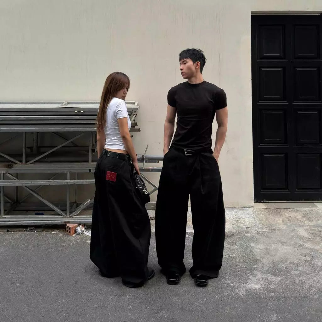 FABRICLISM HUGE KAKI PANTS