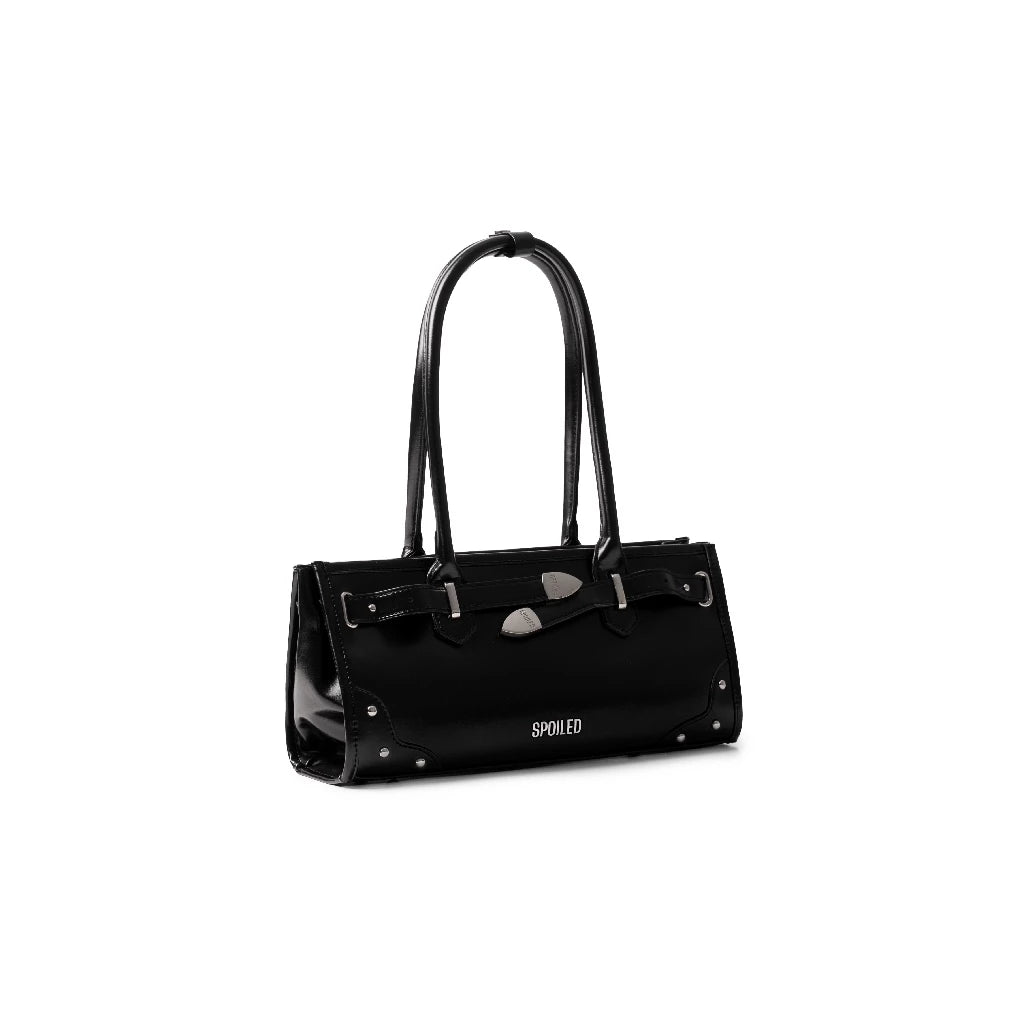 SPOILED PREMIUM PVC BUCKLE SHOULDER & TOP-HANDLE BAG