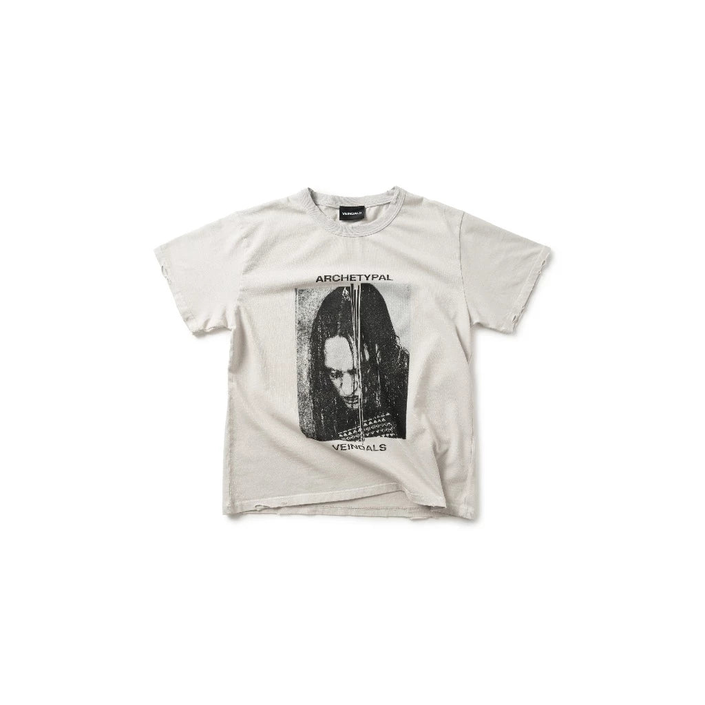 VEINDALS ARCHETYPAL DIRTY WHITE T-SHIRT