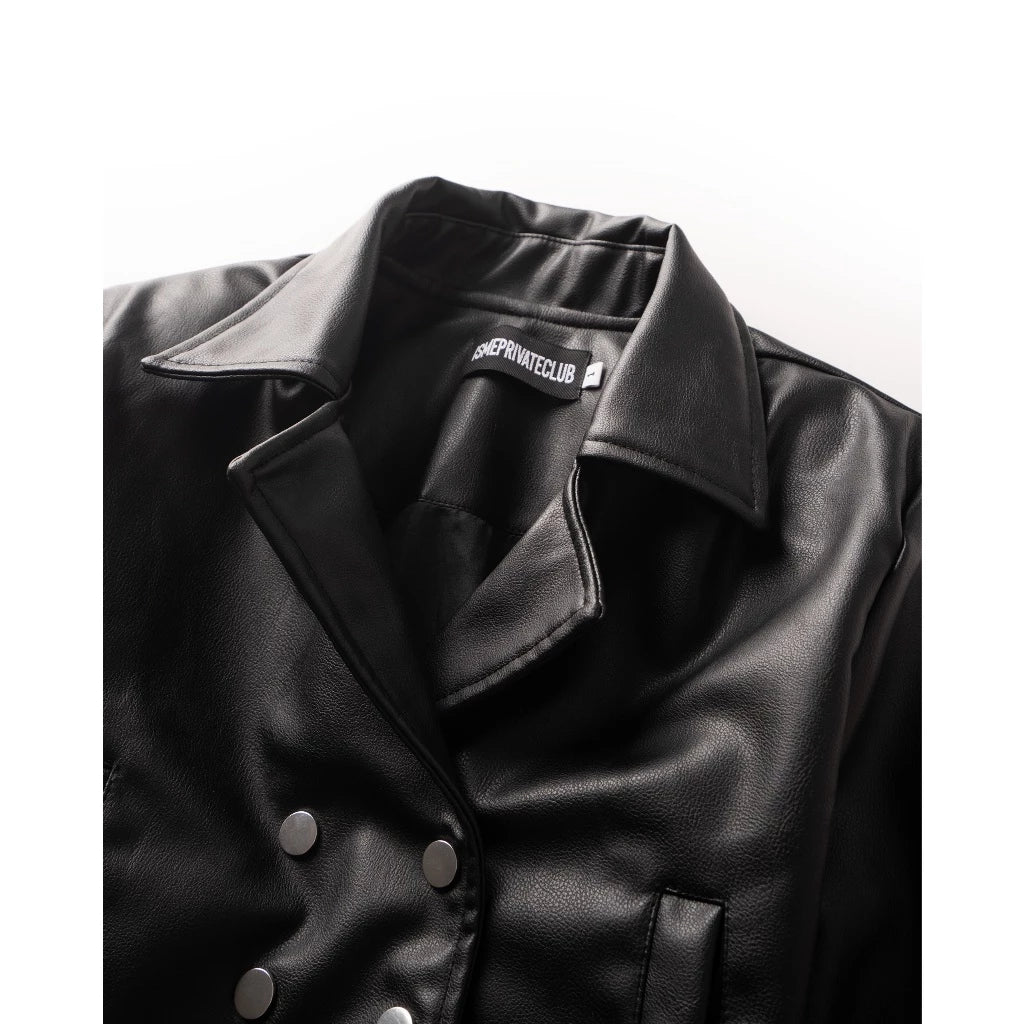 ISME PRIVATE CLUB MIDNIGHT CROP JACKET