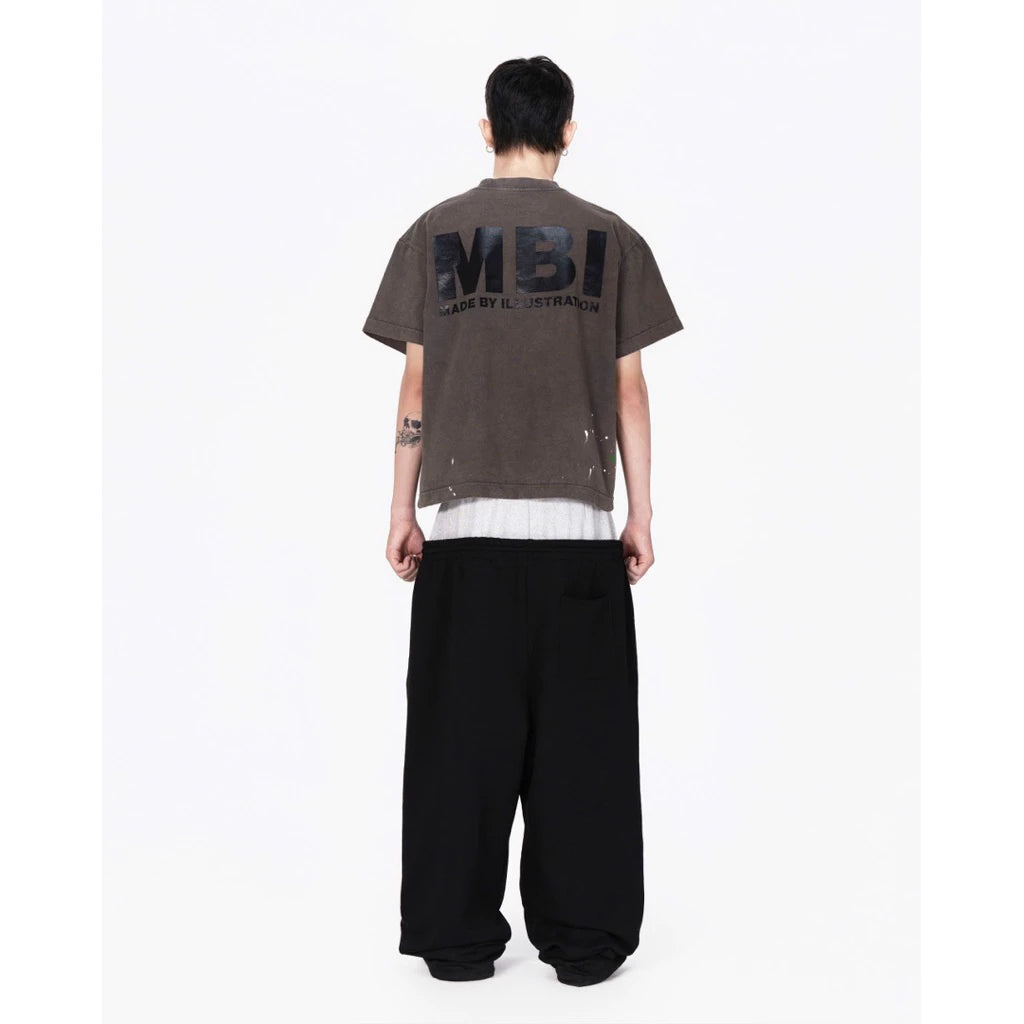 MBI SIGNATURE LOGO WASHED T
